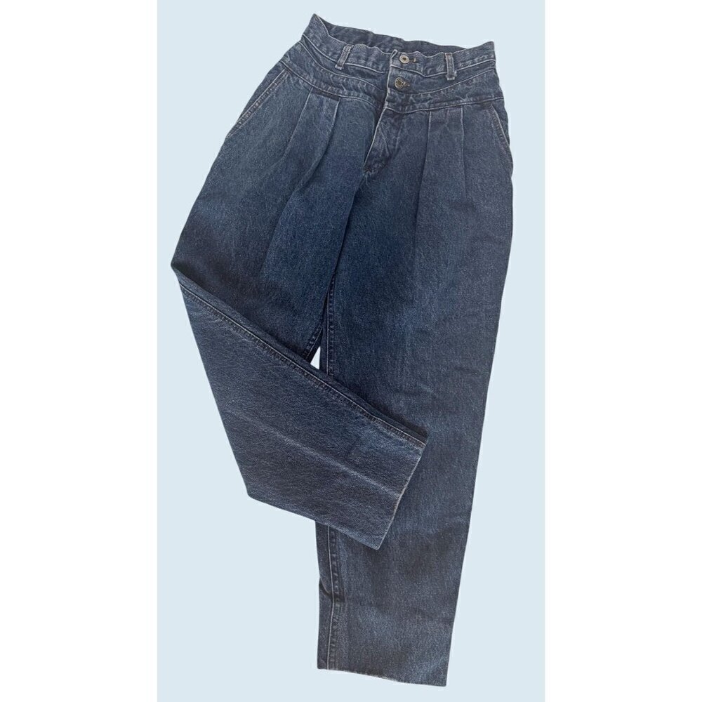Vintage LEE Blue Moves High Waisted Mom Jeans 1980s Size 25